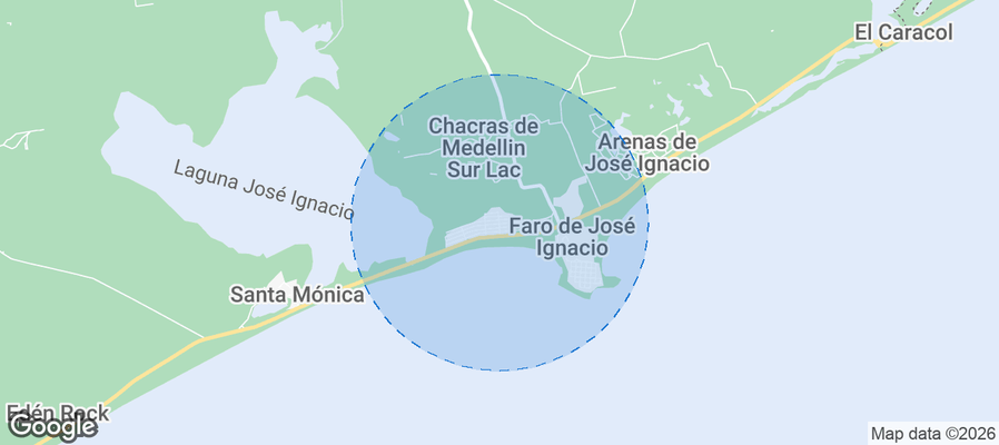 La Juanita Airbnb map